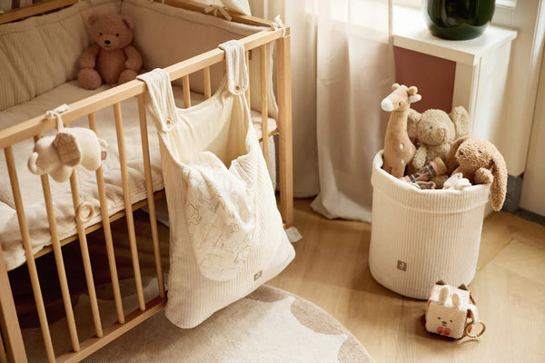 Opbergmand Cloudy Rib - Oatmeal