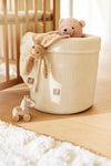 Opbergmand Cloudy Rib - Oatmeal