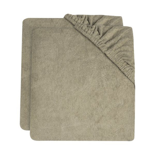 2-pack changing mat cover terry cloth - various colours