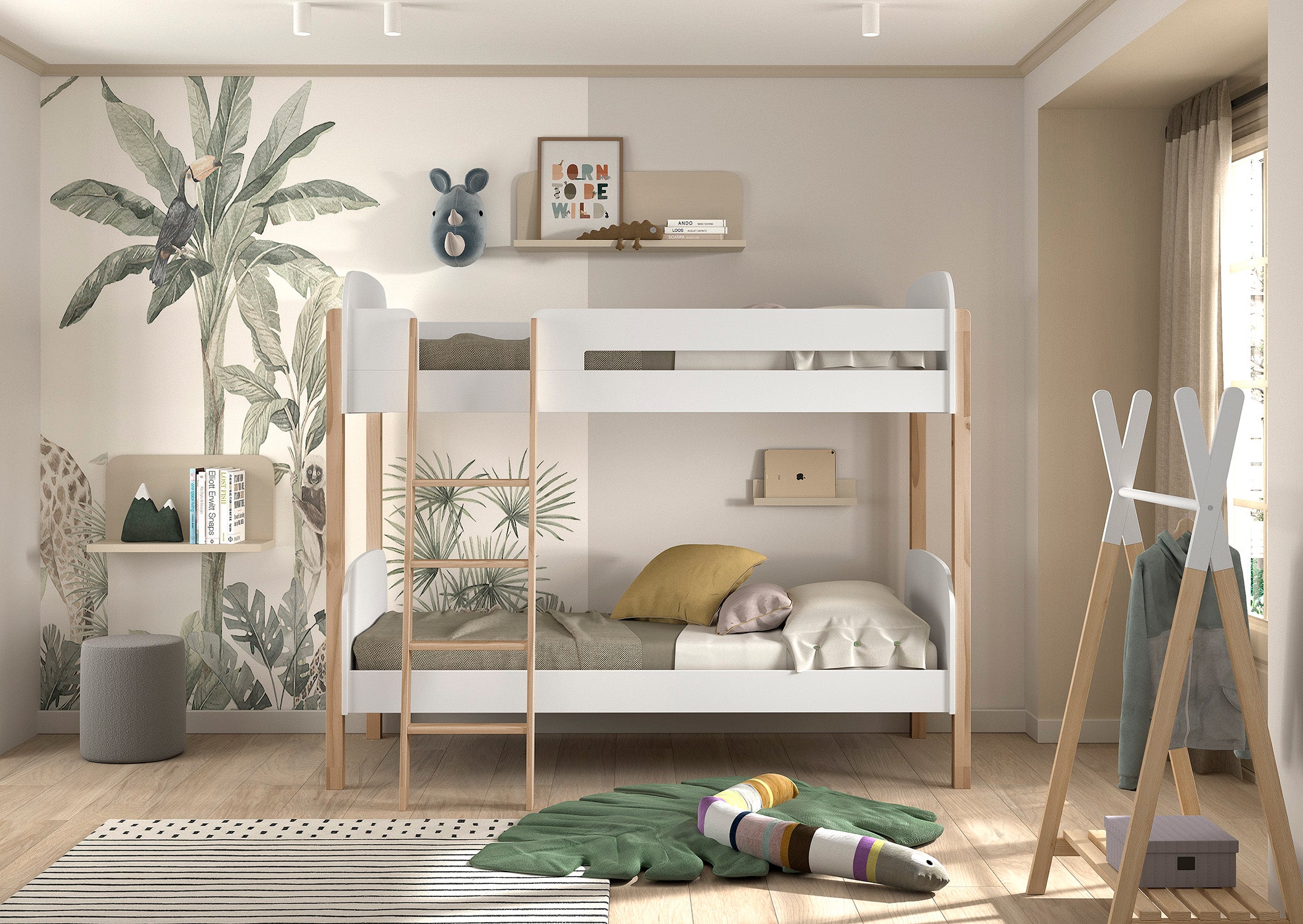 Kiddy Stapelbed 90x200 cm