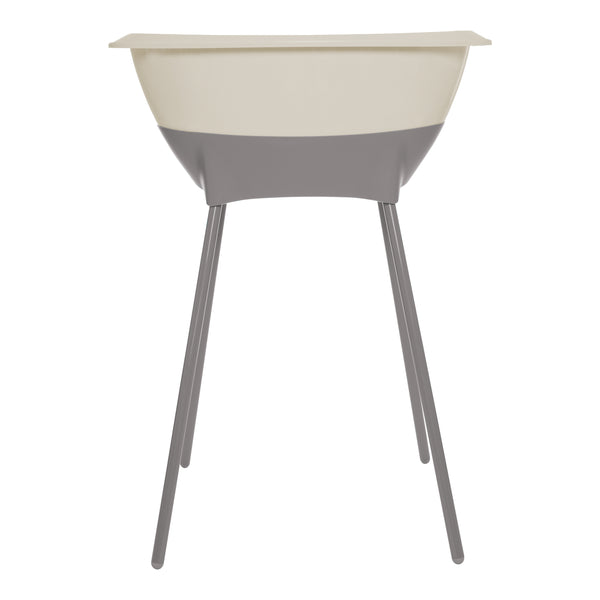 Bad Almond + badstandaard Chalk Brown