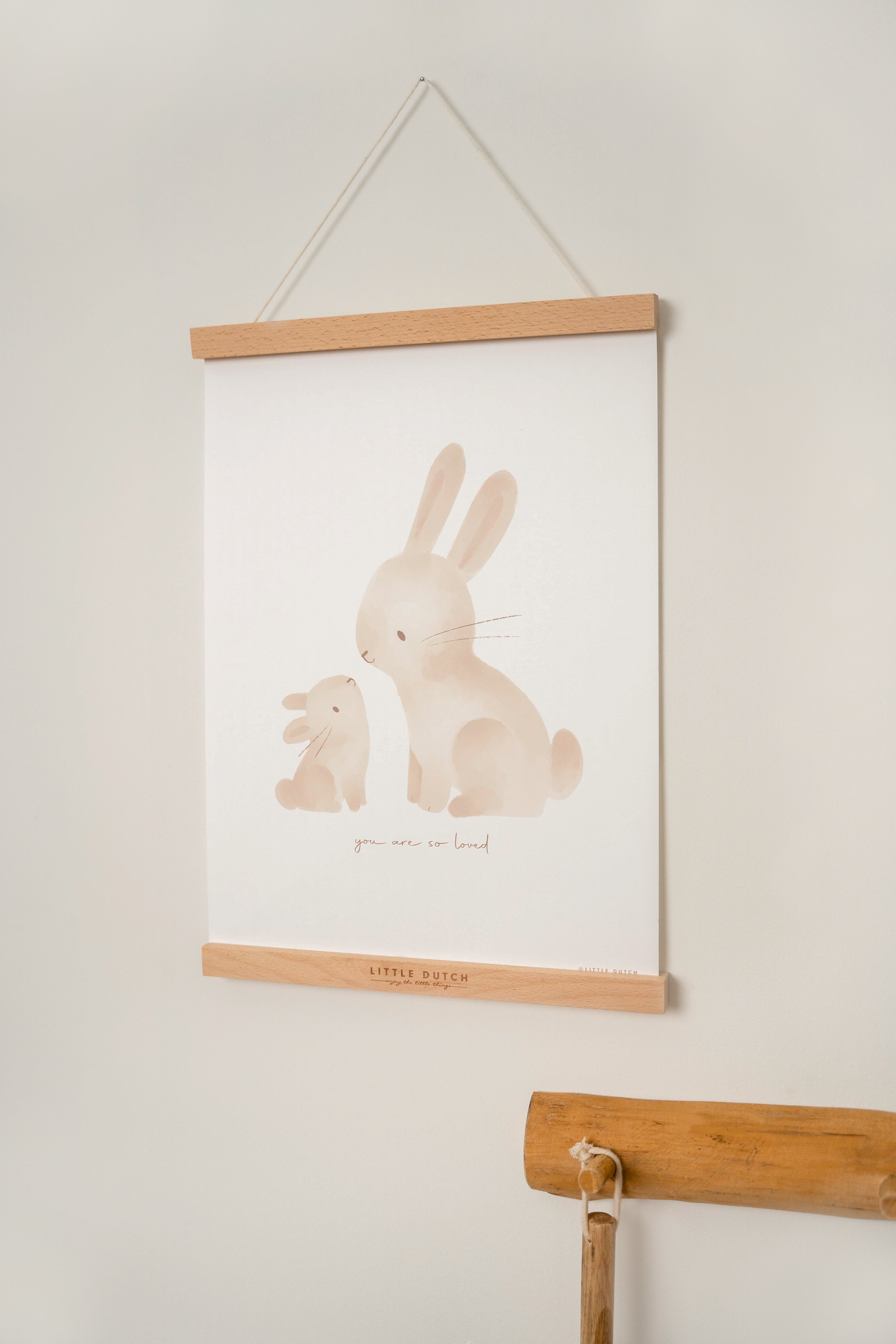 Poster New Born Naturals - Baby Bunny (A3)