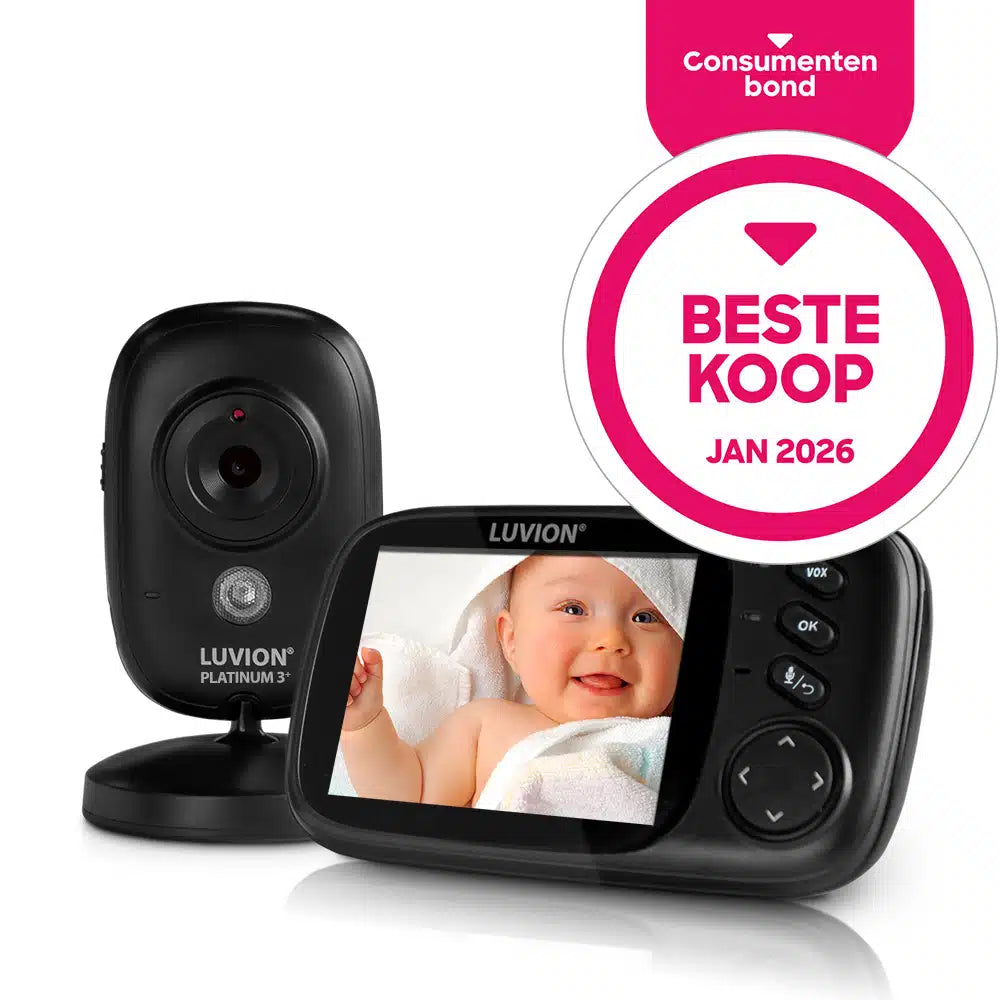 Baby Monitor Platinum 3 Plus Set - Black