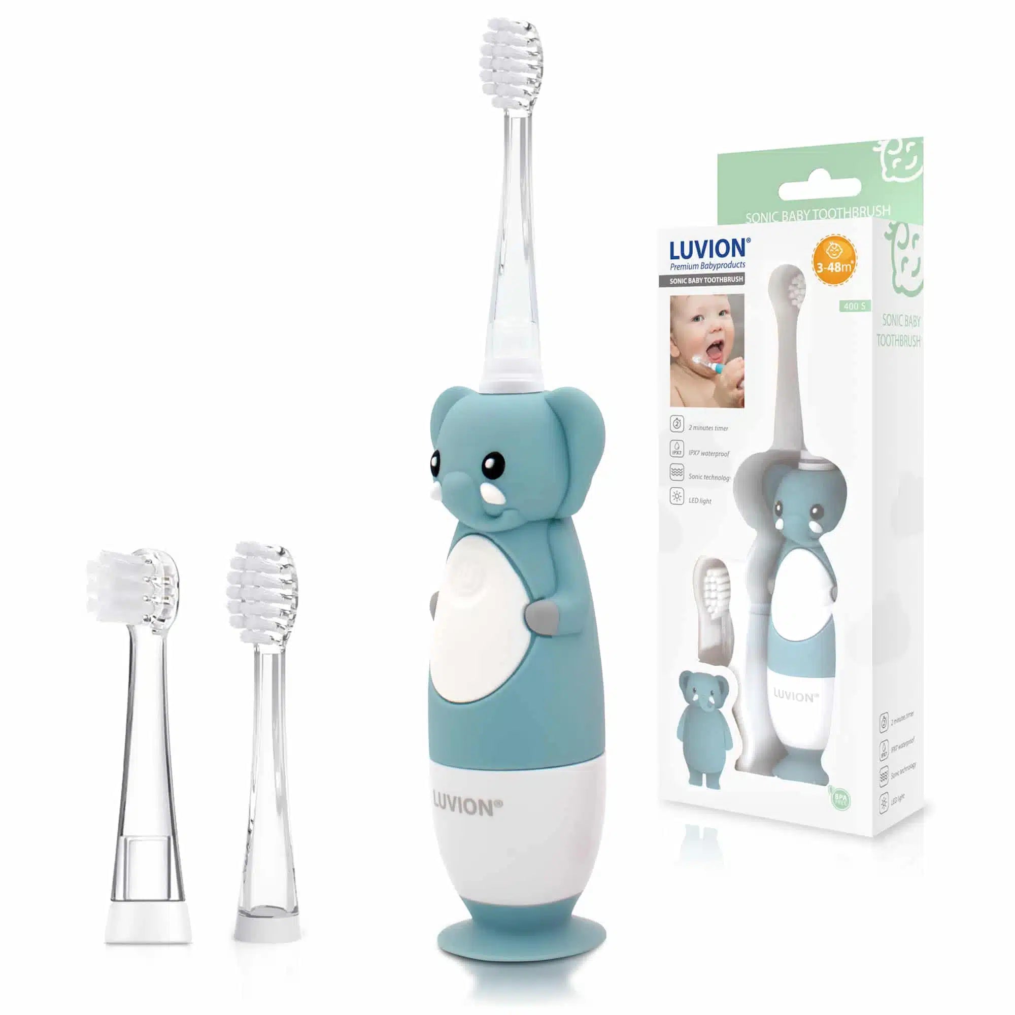 Sonic Electric Toothbrush 400S - Racoon (from 3 months)