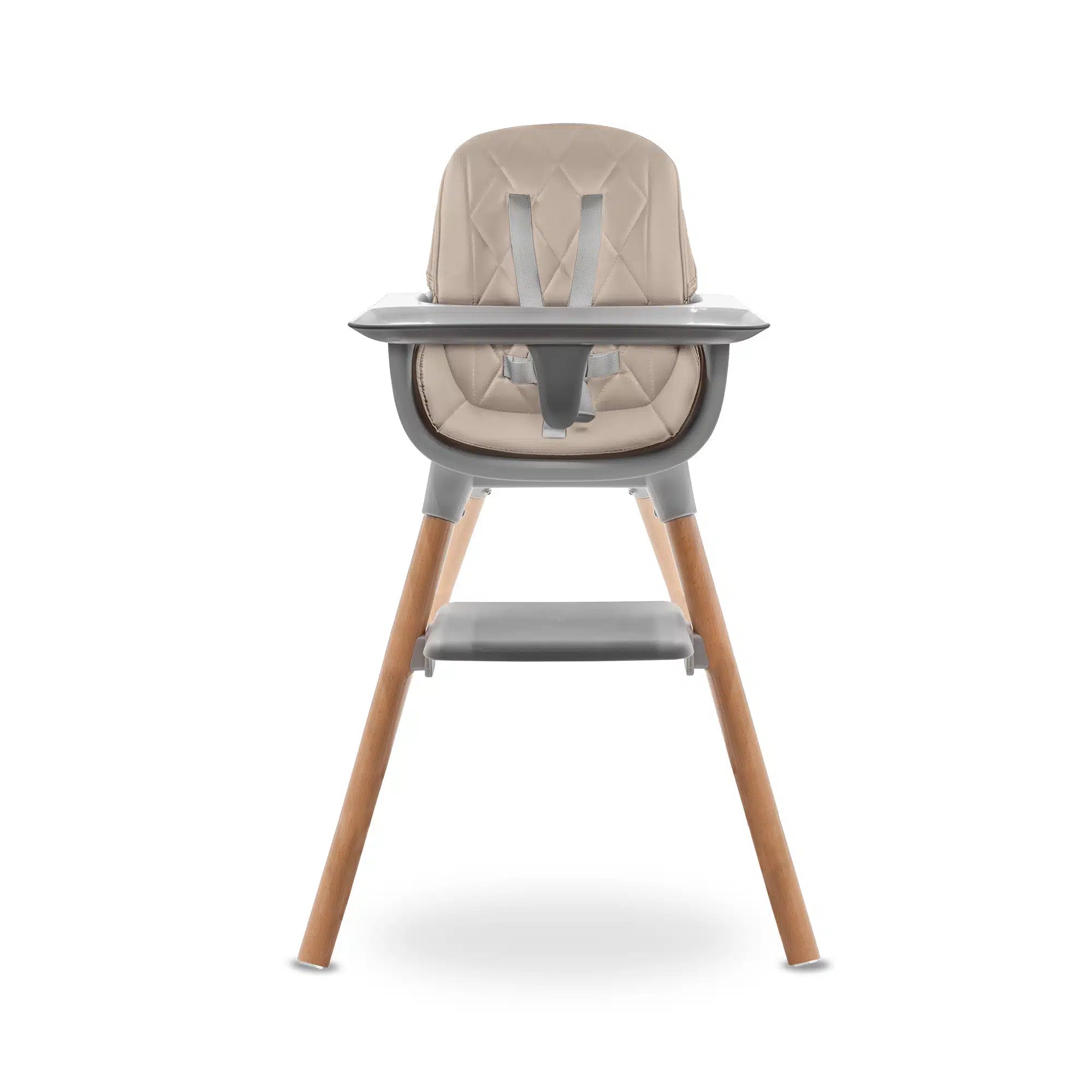 High Chair 2-in-1 - Grey/Beige