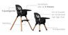 High Chair 2-in-1 - Black