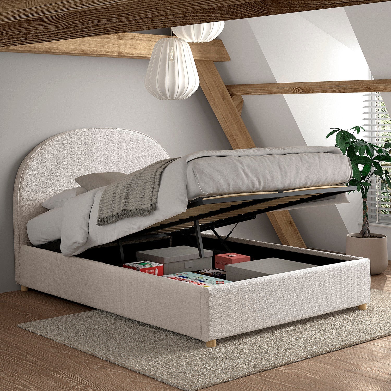 Moon bed 140x200 - Various colours
