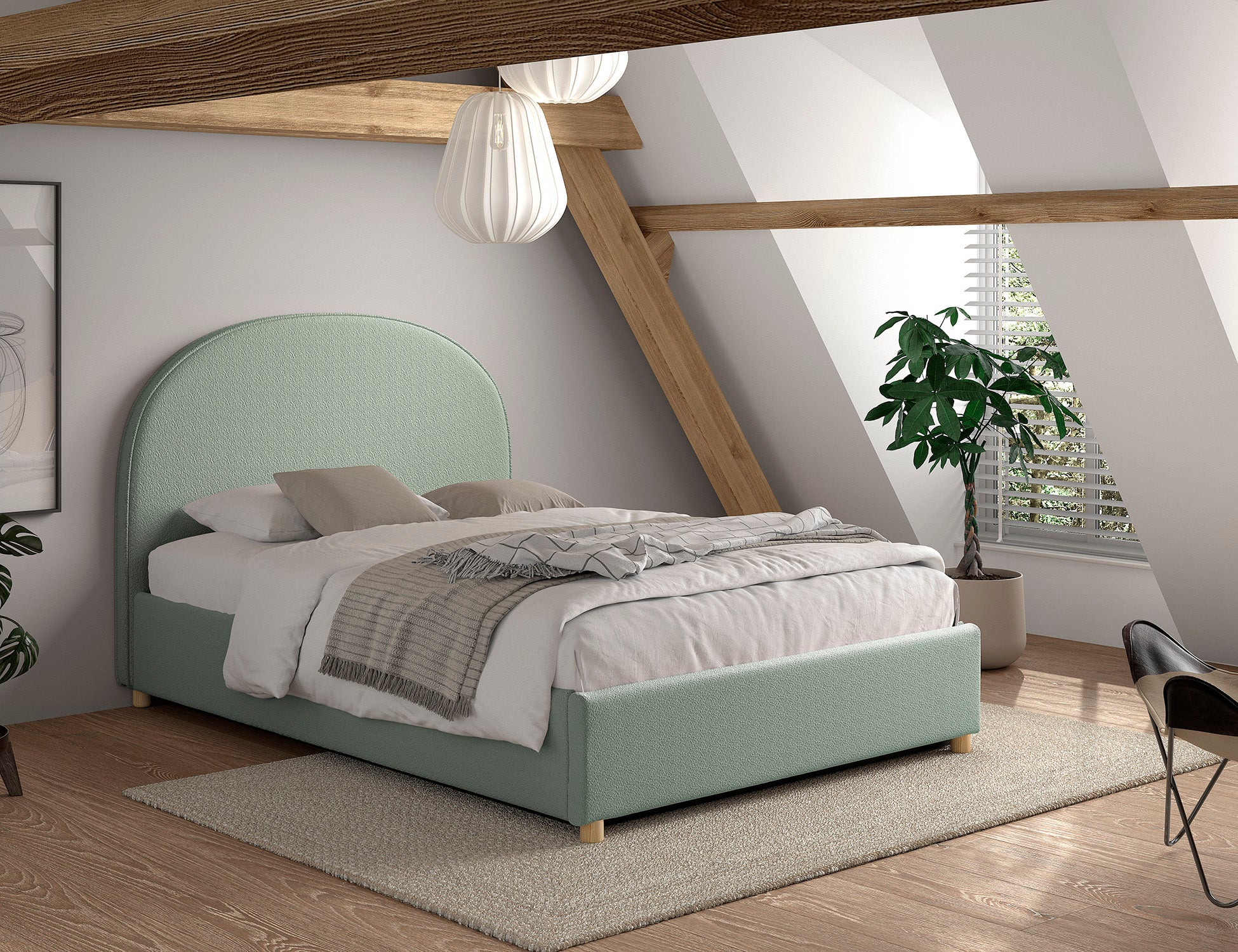 Moon bed 140x200 - Various colours