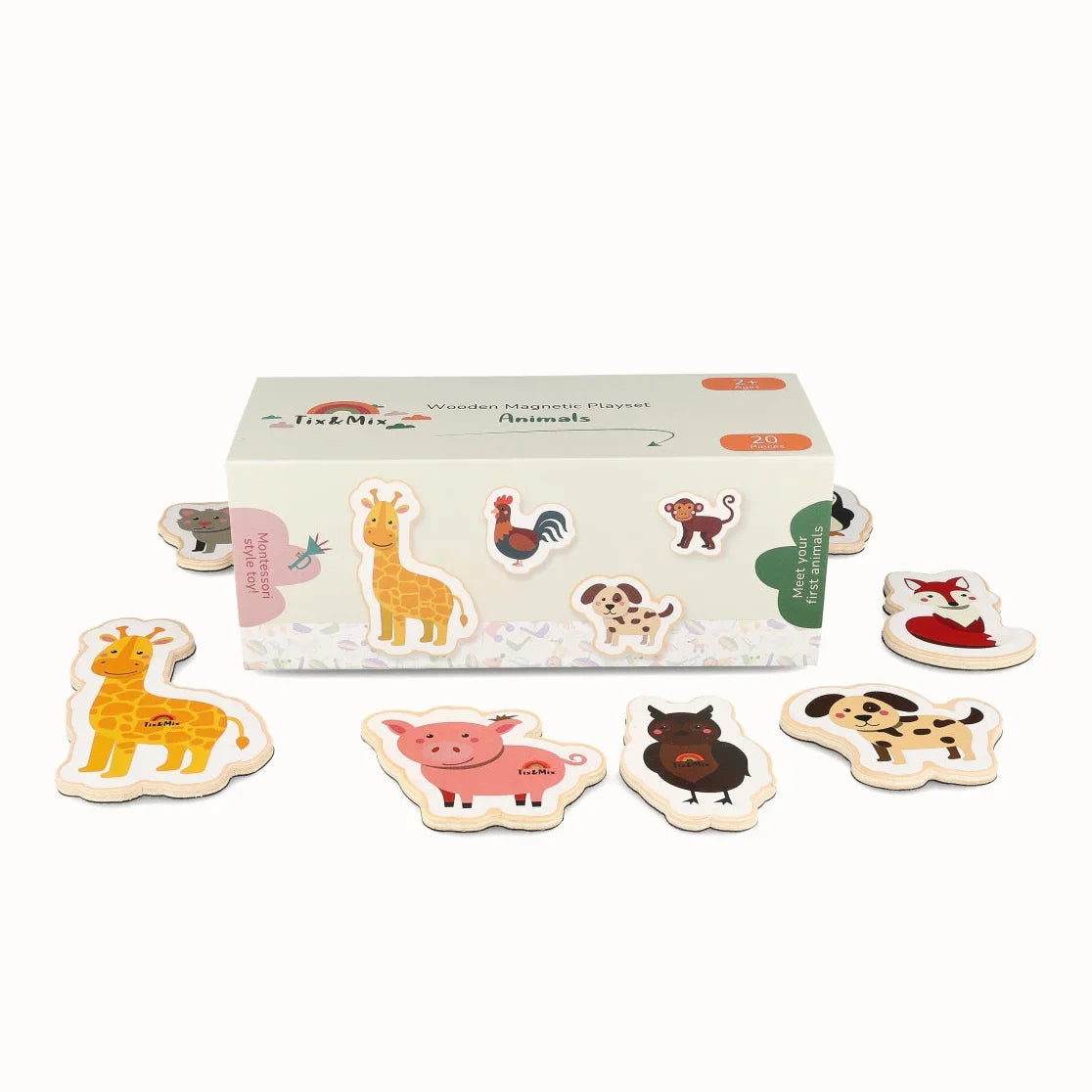 Magnetische Playset Meet the Animals