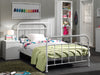 New York twinbed 120x200 cm (Zwart of Wit)