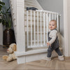 Fenss Stair Gate Oslo - White (wood)