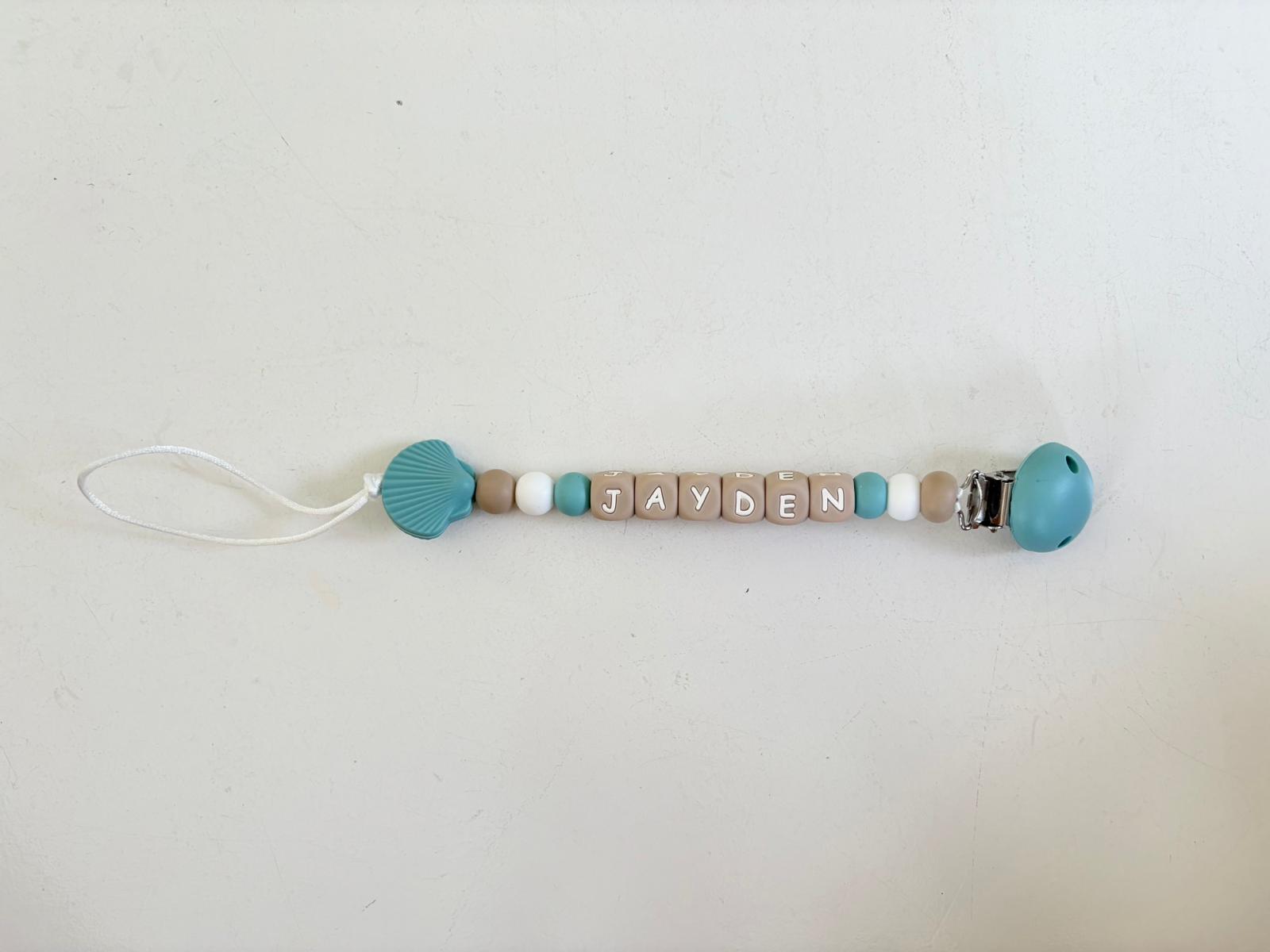 Speenkoord gepersonaliseerd (Div Kleuren)