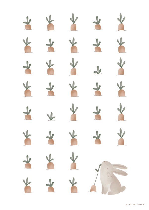 Poster New Born Naturals - Baby Bunny (A3)