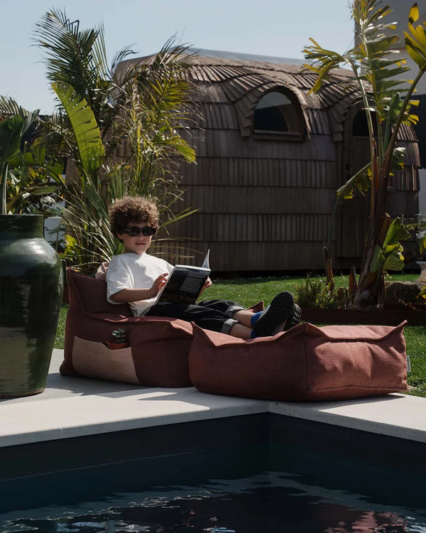Outdoor Beanbag - Pomegranate