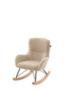 Schommelstoel Rocky - Bouclé Beige (Mini)