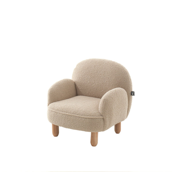 Rocky Fauteuil - Beige Bouclé