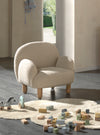 Rocky Fauteuil - Beige Bouclé