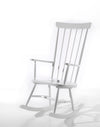 Wooden Rocking Chair - white