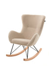 Schommelstoel Rocky - Bouclé Beige