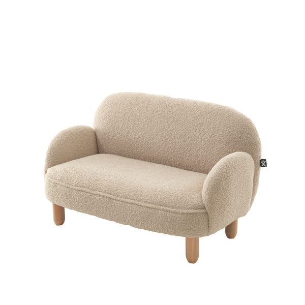 Rocky Bank - Beige Bouclé