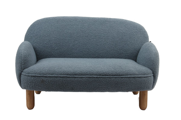 Rocky Bank - Blauw Bouclé