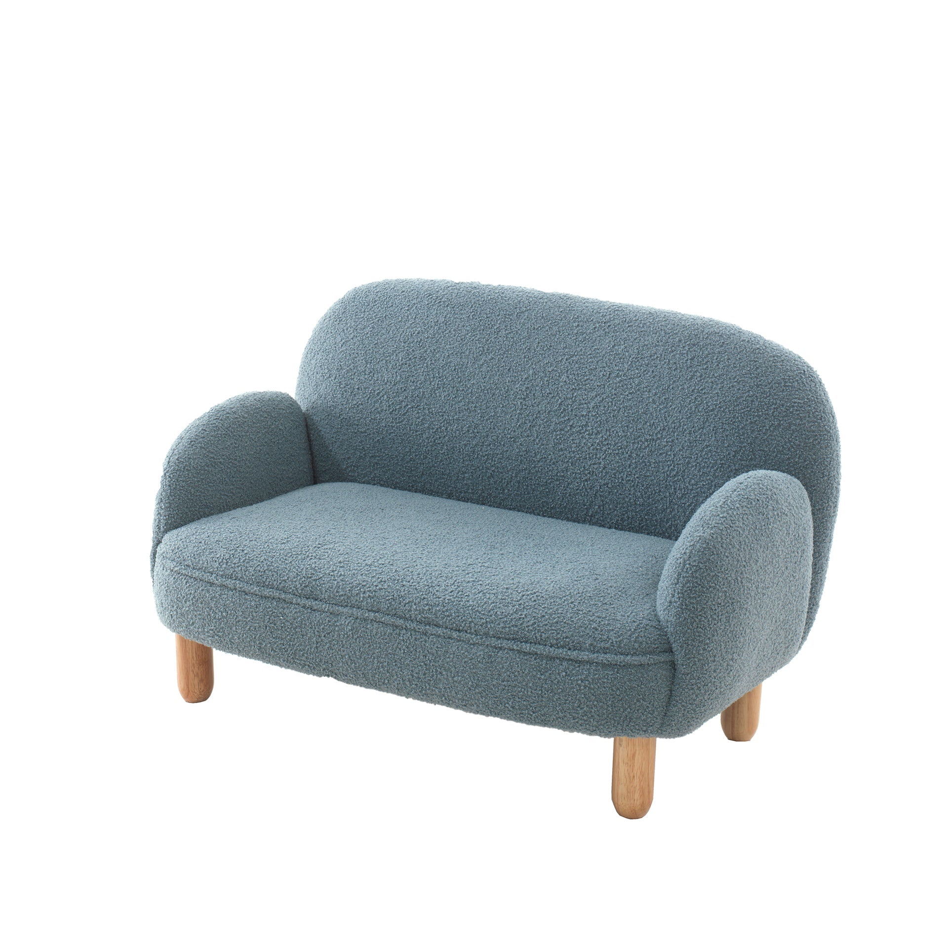 Rocky Bank - Blauw Bouclé