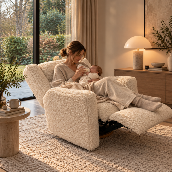 Rocky Elektrische Relaxstoel Curly - Beige
