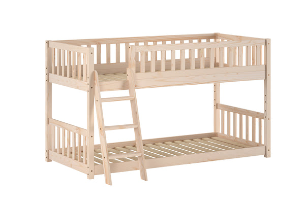 Stapelbed Ronald - Natuur (ombouwbaar)