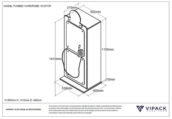 Gas Pump Cabinet