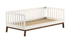 Sezane Kajuitbed 90x200 - Clay/Walnoot
