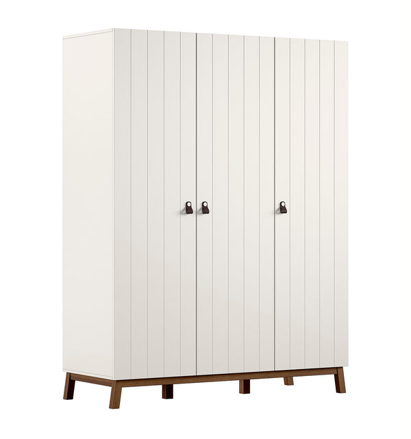 Sezane 3-deurskast - Walnoot/Clay (kopie)