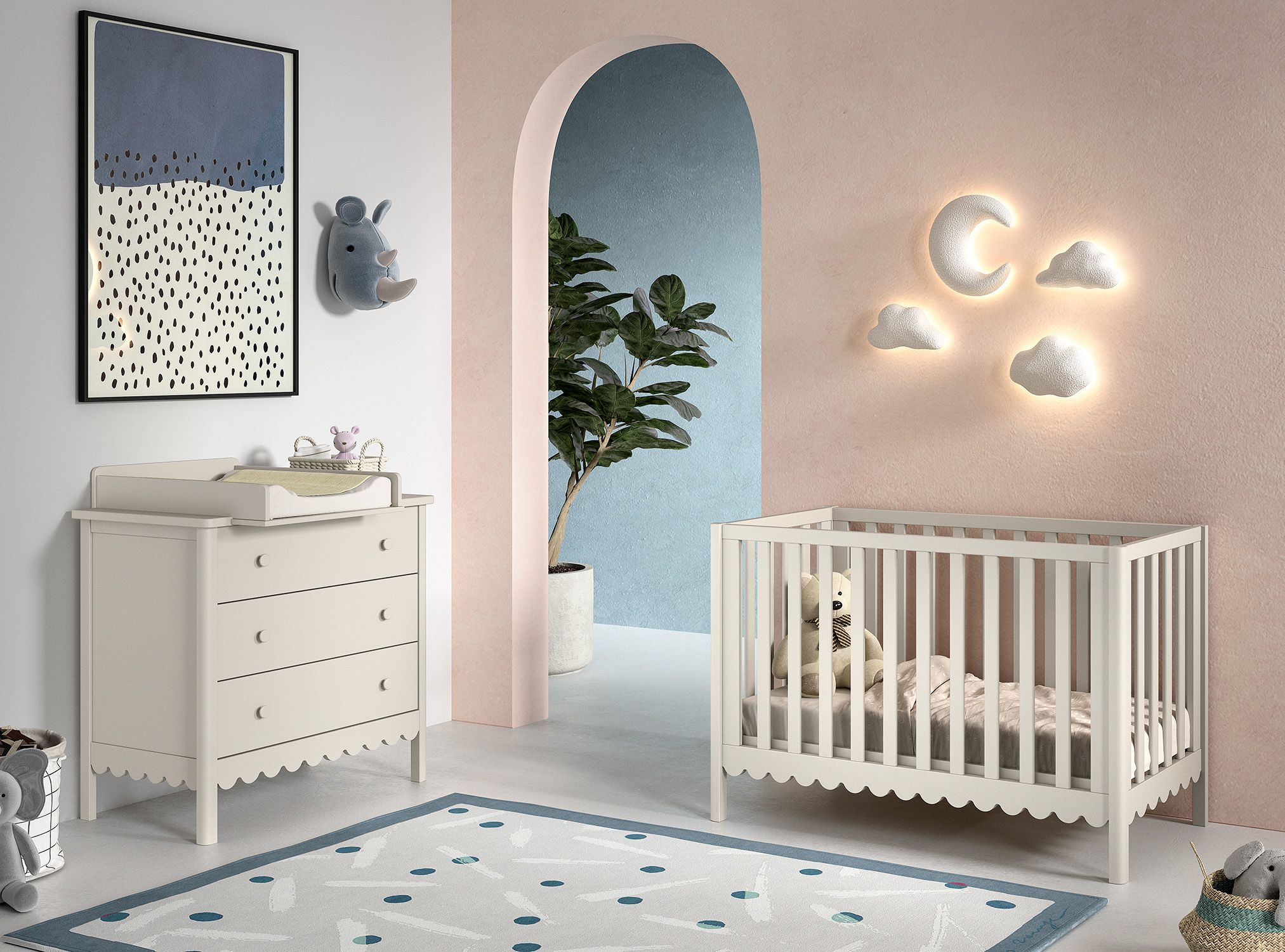 Commode Swingo - Clay