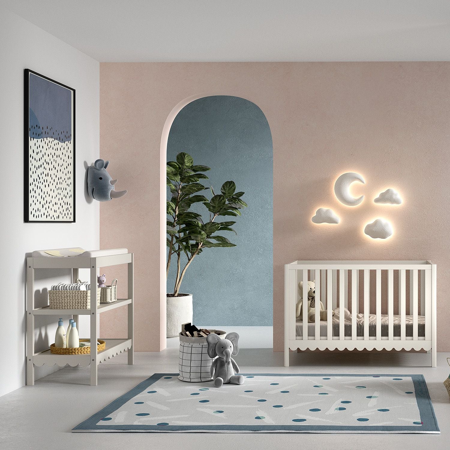 Commode Swingo Open - Clay