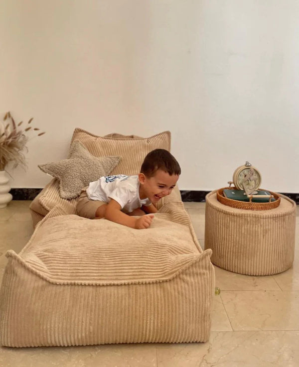 Wigiwama Ottoman Brown Sugar