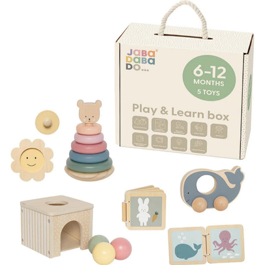 Jabadabado Play & Learn Box (6-12 maanden)