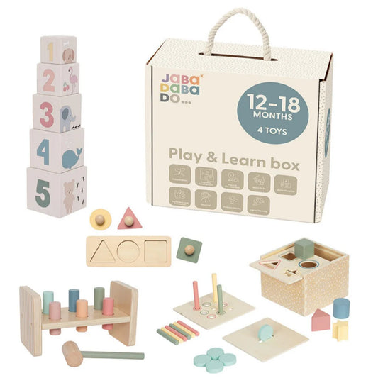 Jabadabado Play & Learn Box (12-18 maanden)