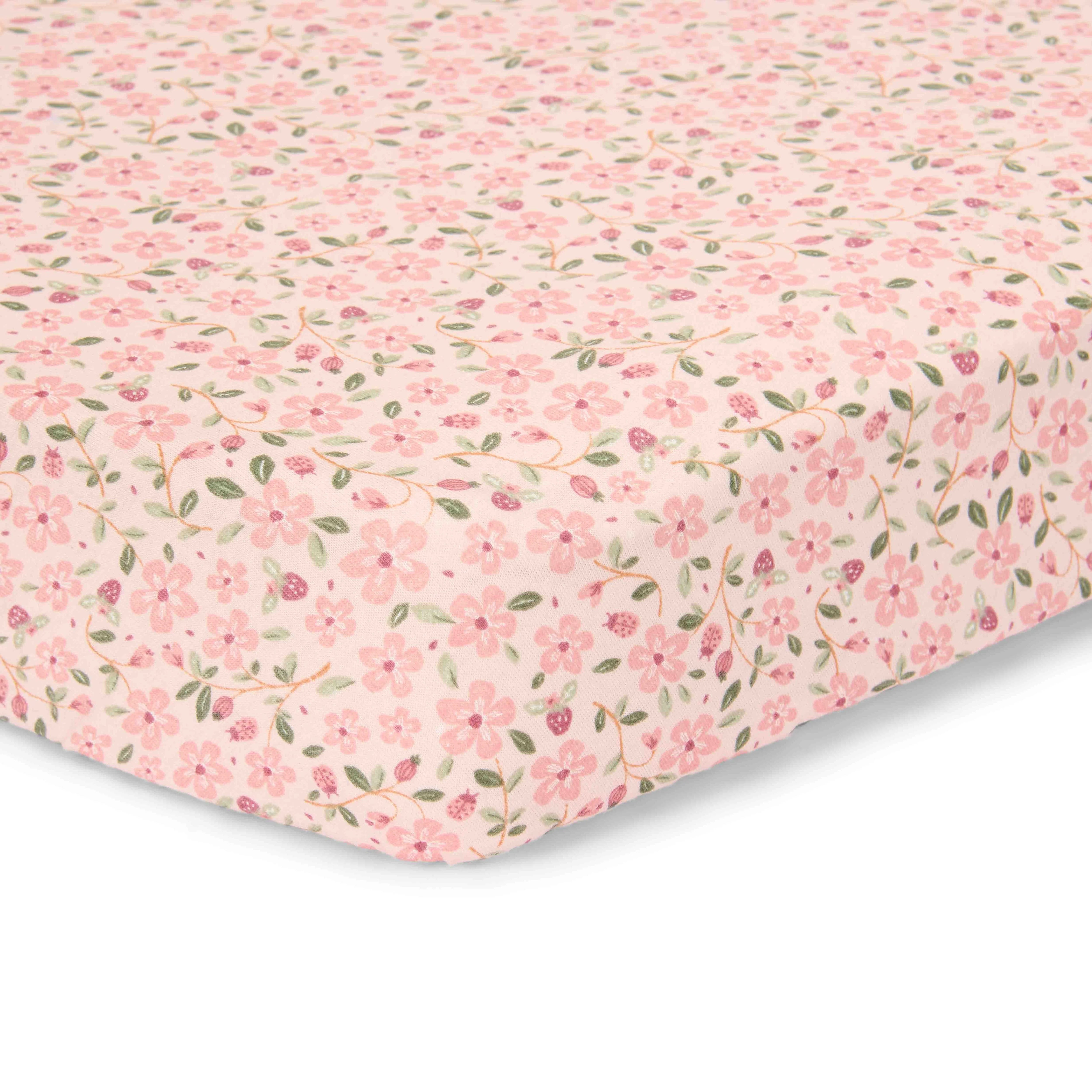 Hoeslaken 1-pers bed (90x200 cm) - Fairy Floral