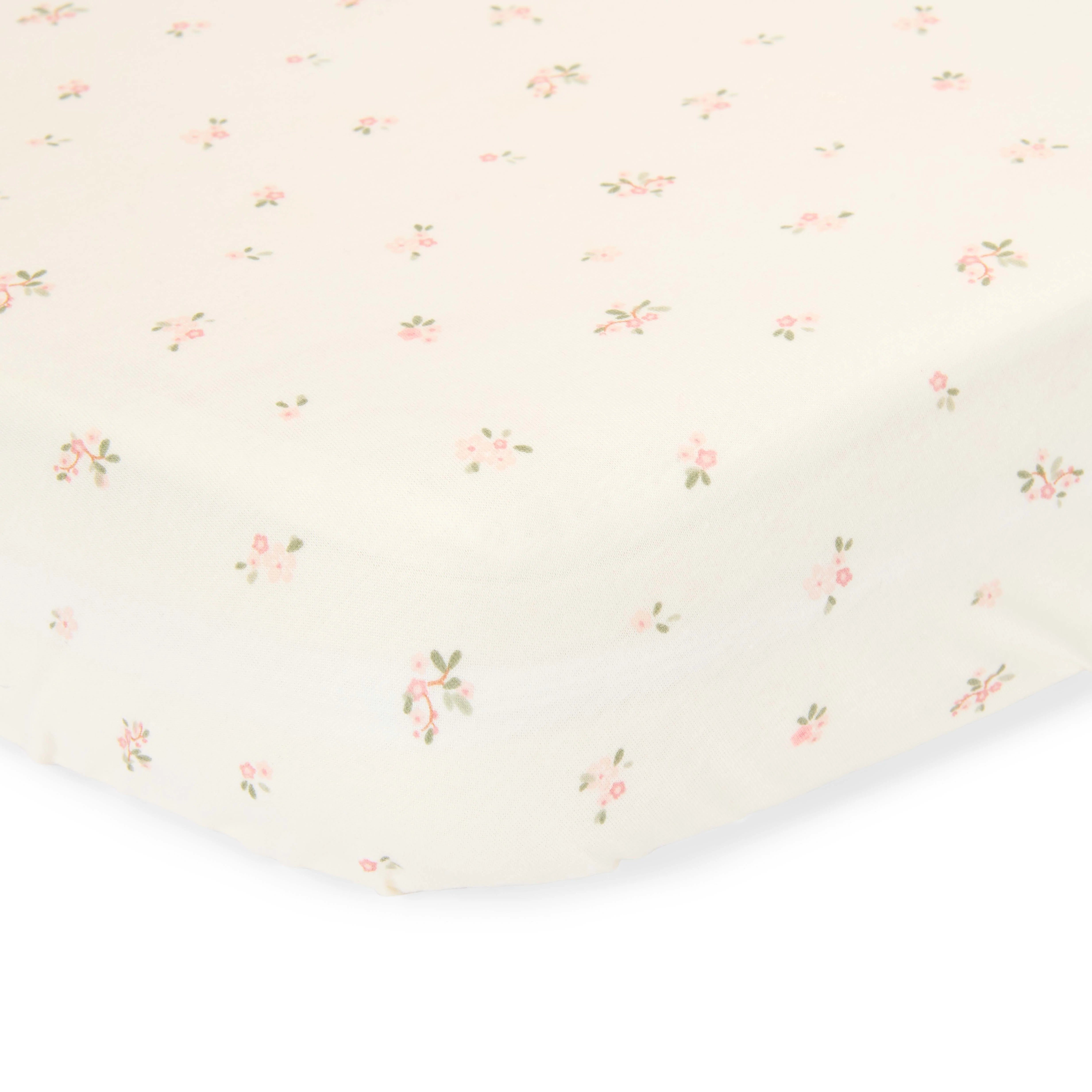 Hoeslaken 1-pers bed (90x200 cm) - Fairy Blossom