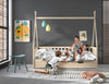 Tipi bed 90x200 - Naturel