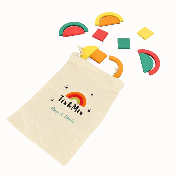 Magnetische Playset Rings & Blocks