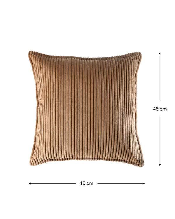 Block kussen - Toffee
