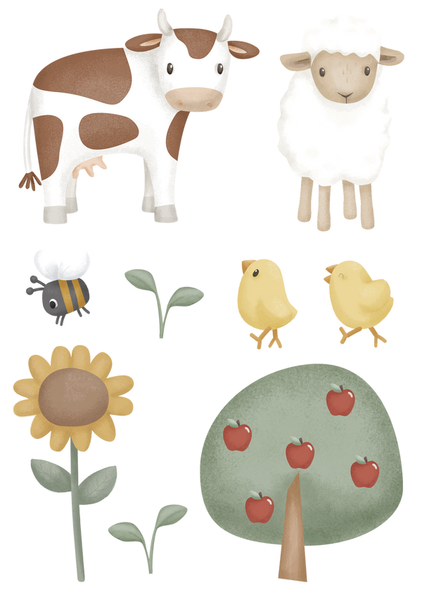 Wall stickers Little Farm