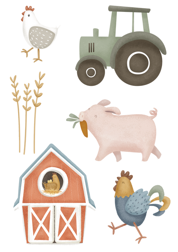 Wall stickers Little Farm