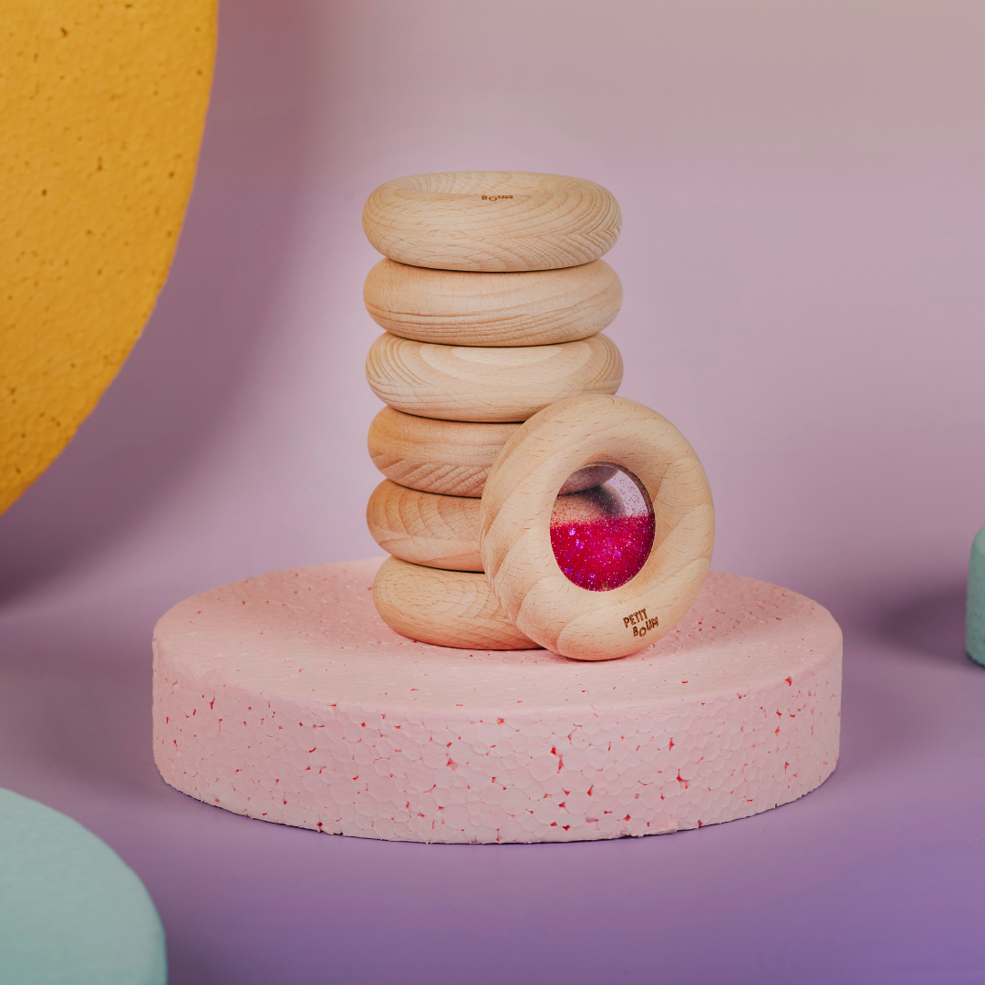 Sensorische donut - Pink