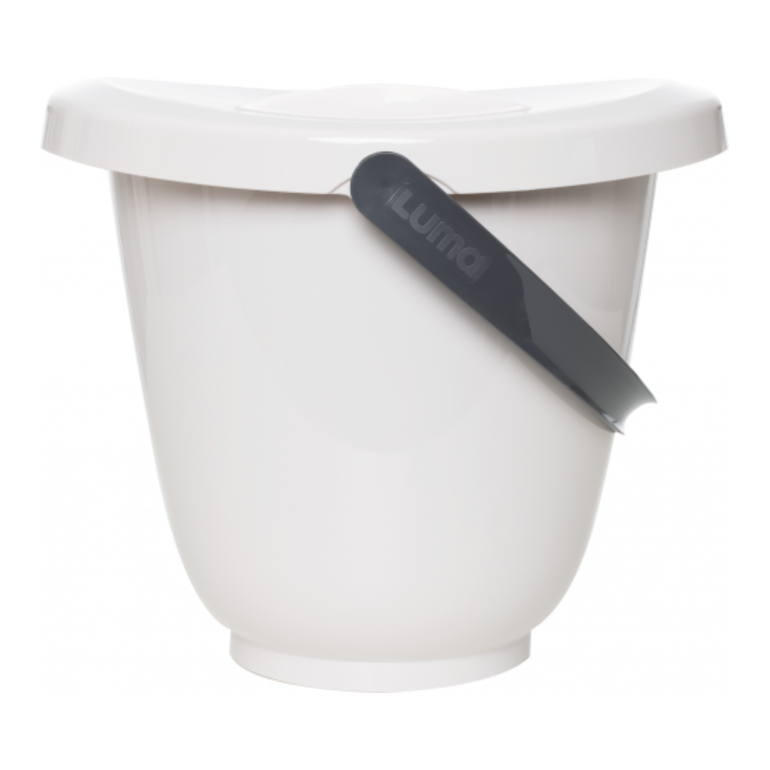 Bath / Diaper Pail - Silk Oat