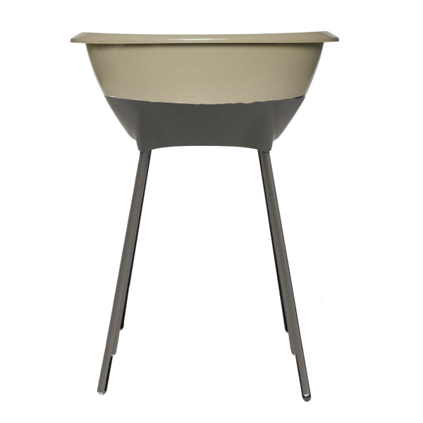 Bad Olive Green + badstandaard Dark Grey