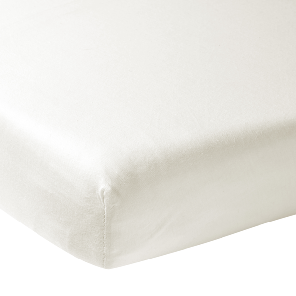 Hoeslakens 1-pers bed (90x200 cm) - Offwhite