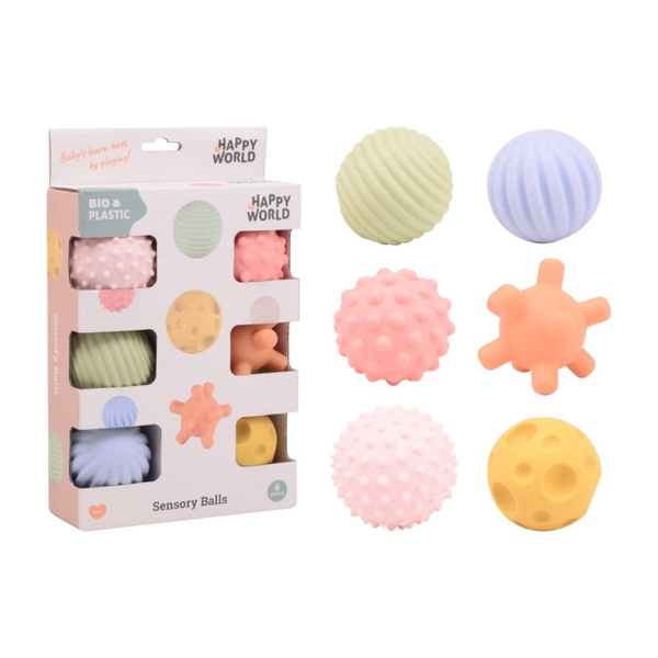 Sensory Balls - 6 stuks