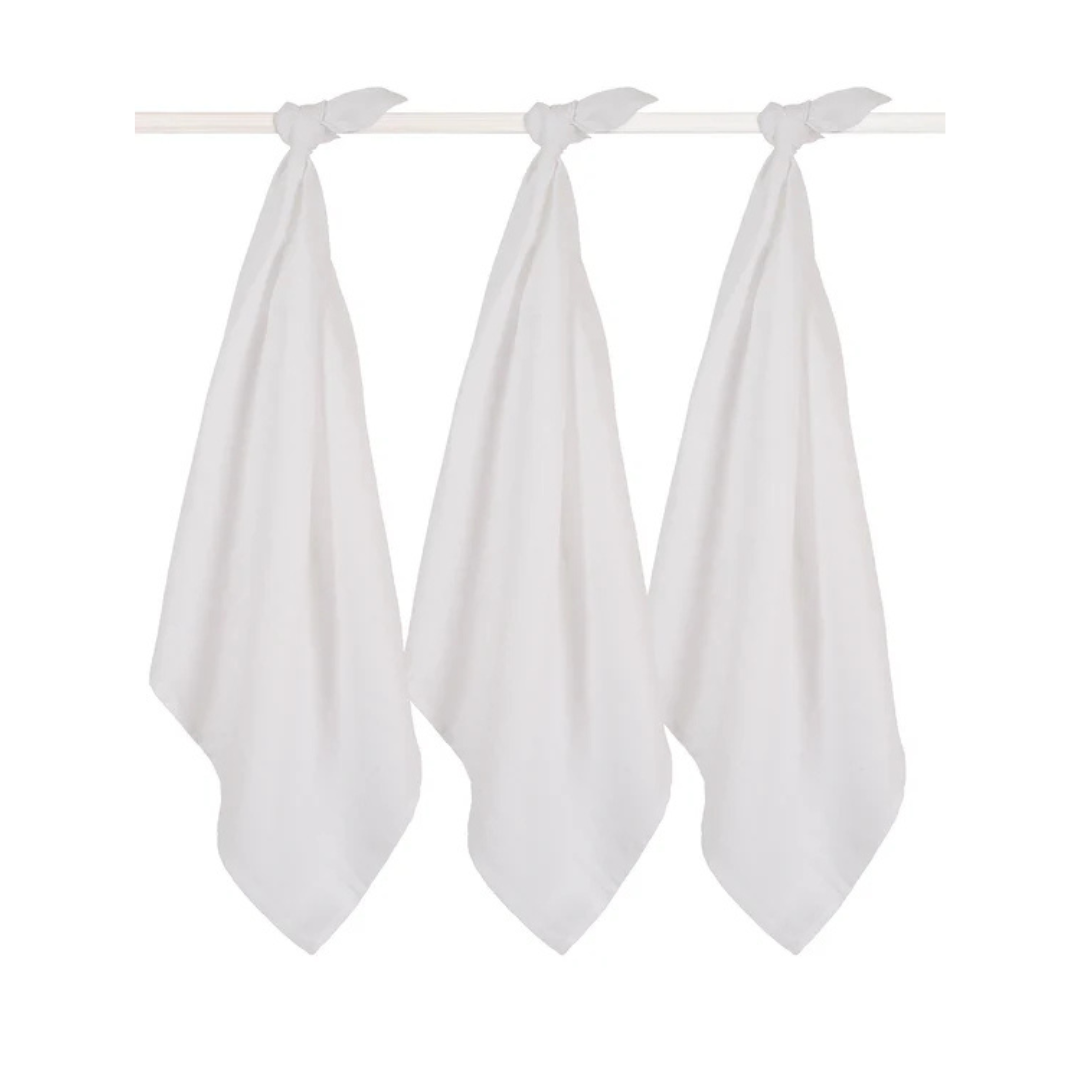 3-pack doek 70x70 cm - Wit