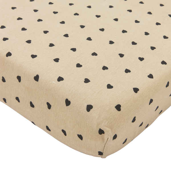 Hoeslaken juniorbed (70x140/150 cm) - Sweet Heart Soft Sand